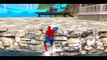 New Spiderman Pool Party & his Custom Spider Man Lightning McQueen Cars + Children Songs