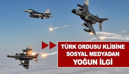 Ukrayna'da hazırlanan, "Güçlü Türk Ordusu" klibi