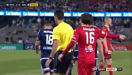 2-1 Marcelo Carrusca Penalty GoalAustralia  A-League  Regular Season - 28.11.2015, Melbourne Victory 2-1 Adelaide United