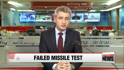 N. Korea tries but fails to launch submarine-launched missile: report
