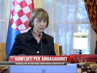 Bushati me homologen kroate për ambasadorët - News, Lajme - Vizion Plus