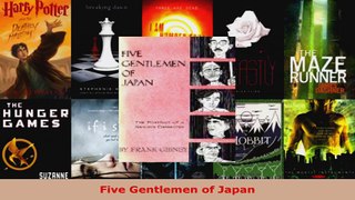 Read  Five Gentlemen of Japan Ebook Free