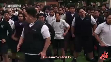 If you have never seen a traditional New Zealand haka - check it out