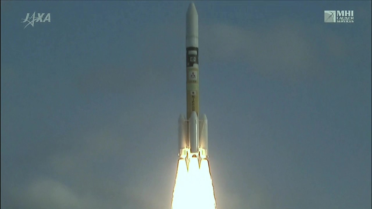 Launch of H-IIA on first Commercial Mission with Telstar 12V (F-29)
