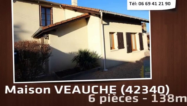 A vendre - Maison/villa - VEAUCHE (42340) - 6 pièces - 138m²
