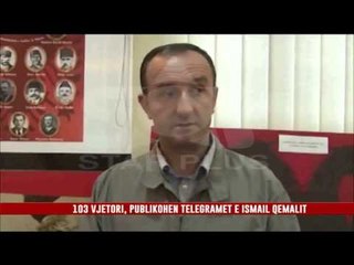 103 VJETORI, PUBLIKOHEN TELEGRAMET E ISMAIL QEMALIT