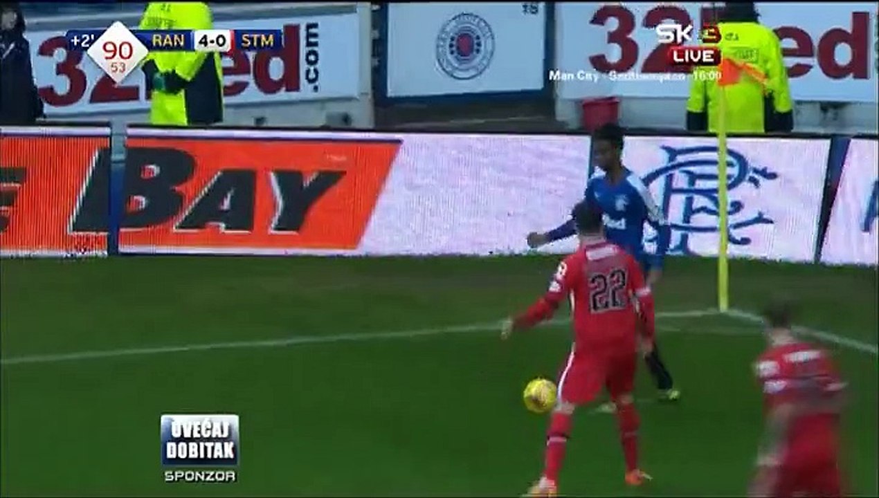 4-0 Kenny Miller Goal Scotland  Challenge Cup  Semifinal - 28.11.2015, Rangers FC 4-0 St. Mirren