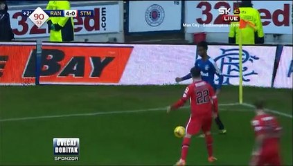 4-0 Kenny Miller Goal Scotland  Challenge Cup  Semifinal - 28.11.2015, Rangers FC 4-0 St. Mirren