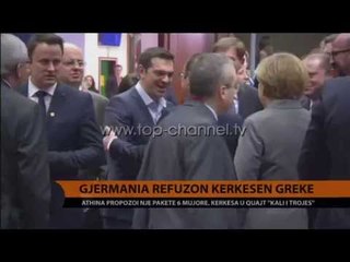 Gjermania refuzon kërkesën greke - Top Channel Albania - News - Lajme