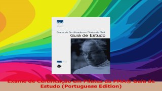 Exame de Certificação em Pilates da PMA Guia de Estudo Portuguese Edition PDF