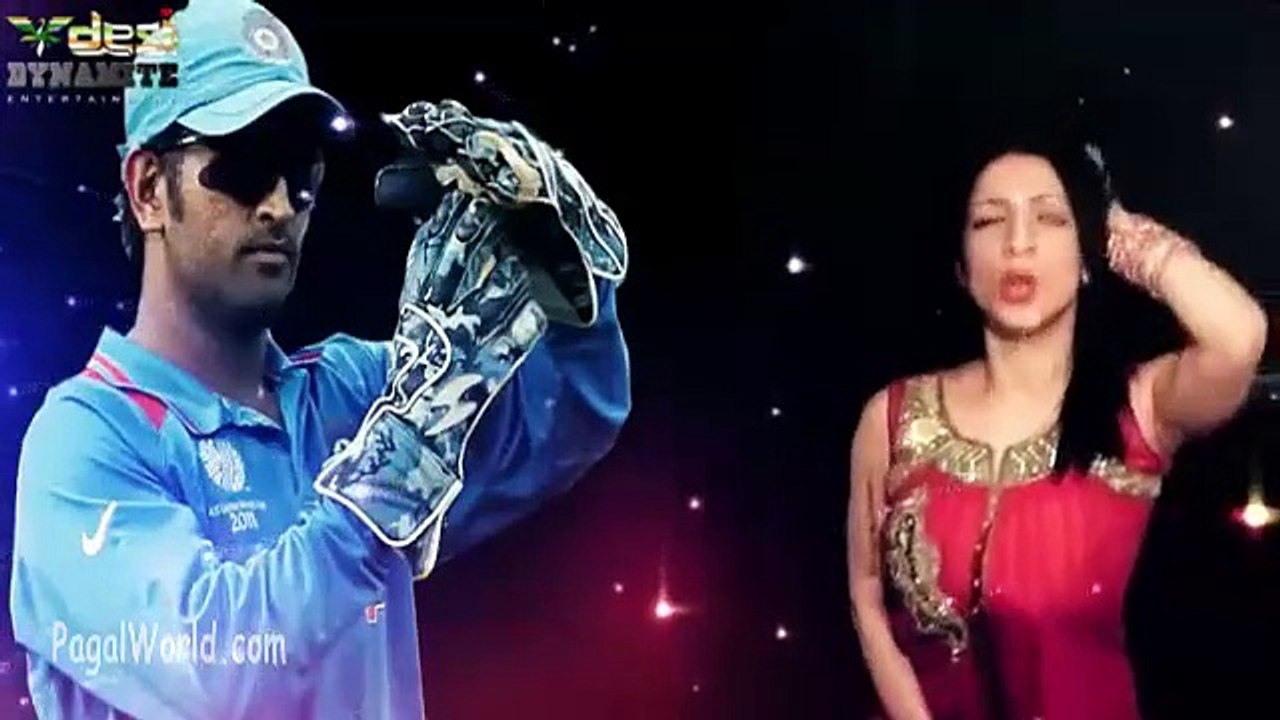 Hot Shanti Devi M.S Dhoni Tribute WC 2015 (HD Pc full hoat song