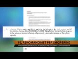 PE, rekomandimet për Shqipërinë, hartohet projektrezoluta - Top Channel Albania - News - Lajme