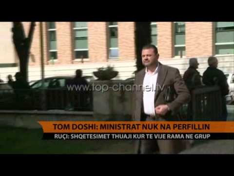 Tom Doshi: Ministrat nuk na përfillin - Top Channel Albania - News - Lajme