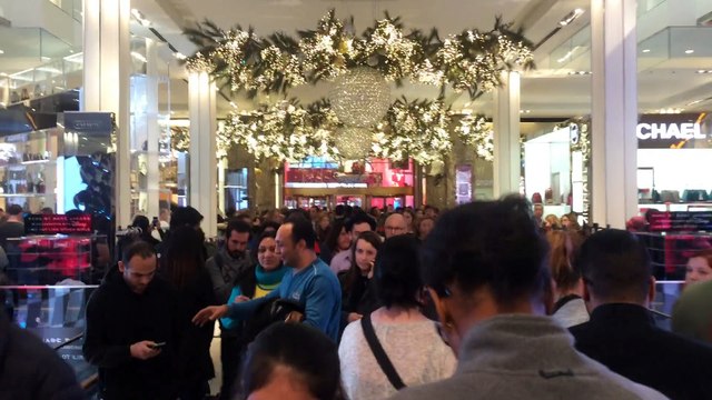 Inside Macy's On Black Friday 2015