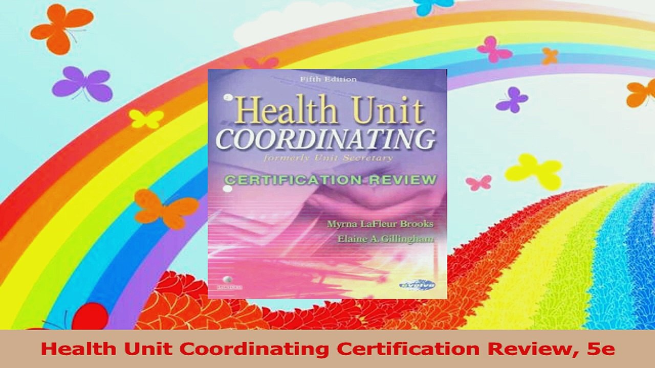 Health Unit Coordinating Certification Review 5e PDF