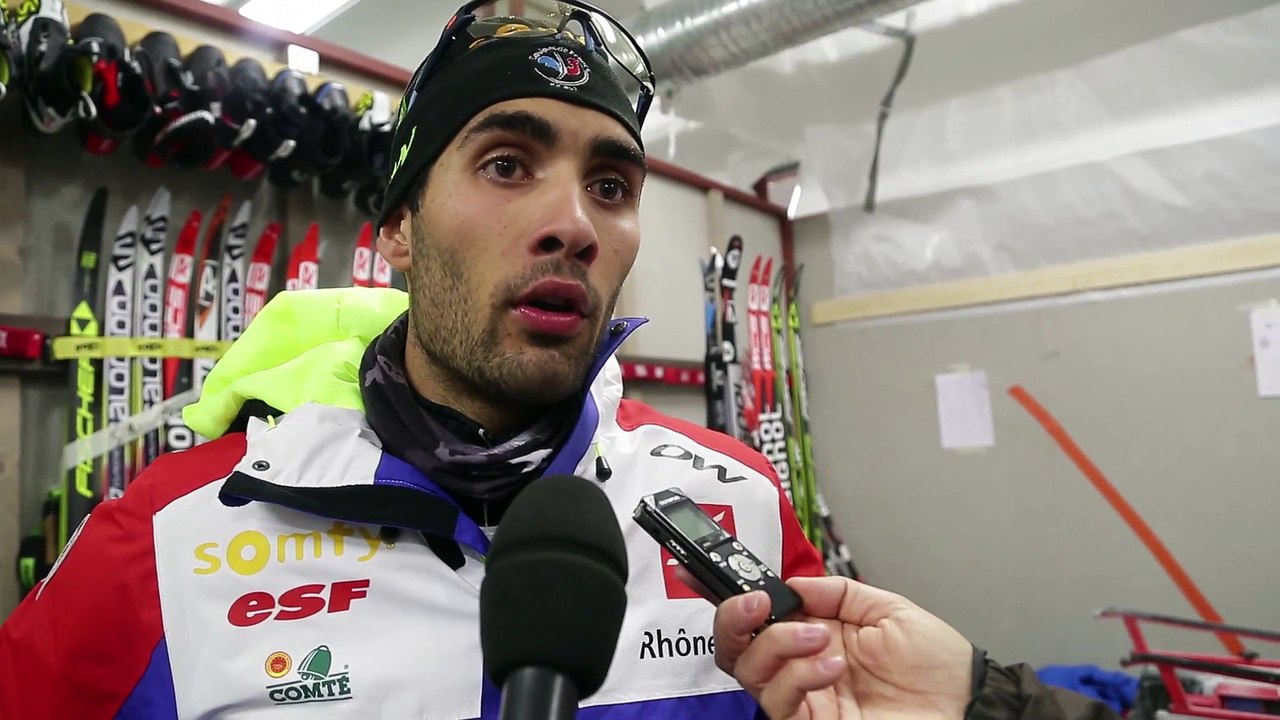 FOND itw M. Fourcade apres 10km