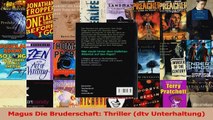Read  Magus Die Bruderschaft Thriller dtv Unterhaltung PDF Online