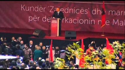 Kundër marrëveshjeve. Prishtinë, opozita mban një manifestim paqësor