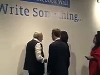 Shri Narendra Modi Drags Away Mark Zuckerberg   Must Watch Videos 2015
