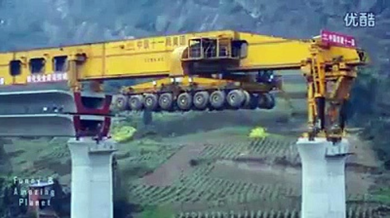 Amazing technology contracted a bridge in a few minutes