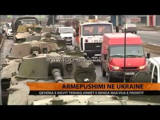 Ukraina nis tërheqjen e armatimeve të rënda - Top Channel Albania - News - Lajme