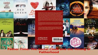 PDF Download  Father Time The Social Clock and the Timing of Fatherhood Read Full Ebook