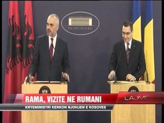 Rama takon homologun rumun - News, Lajme - Vizion Plus