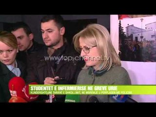 Nikolla largohet pa marrëveshje nga studentët - Top Channel Albania - News - Lajme