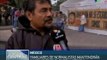 México: Padres de normalistas instalan plantón cerca de la casa de EPN