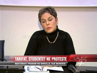 Descargar video: Tarifat, studentët në protestë - News, Lajme - Vizion Plus