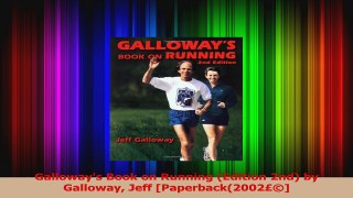 Galloways Book on Running Edition 2nd by Galloway Jeff Paperback2002 PDF