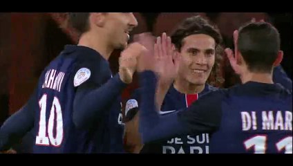 Cavani Goal - PSG 1-0 Troyes - 28-11-2015