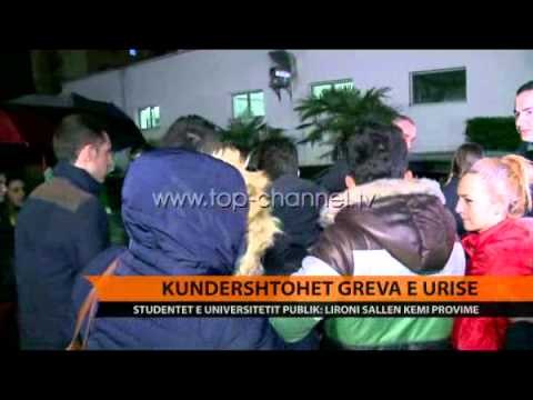 Kundërshtohet greva e urisë, studentët e publikut: Lironi sallën, kemi provime - Top Channel Albania