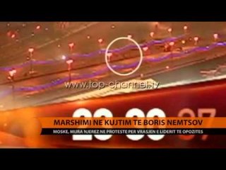 Rusi, marshim gjigant në përkujtim të Nemtsovit - Top Channel Albania - News - Lajme