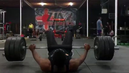 New Footage of Jon Jones Throwing Around Massive Weight In The Gym