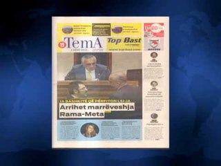 SHTYPI I DITES ME TITUJT KRYESORE TE FAQEVE TE PARA TE GAZETAVE SHQIPTARE E HENE 2 MARS 2015