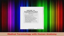 Medical Terminology with Human Anatomy PDF