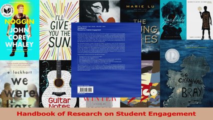 PDF Download  Handbook of Research on Student Engagement Download Full Ebook