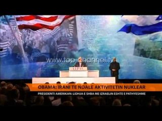Obama: Irani të ndalë aktivitetin nuklear - Top Channel Albania - News - Lajme