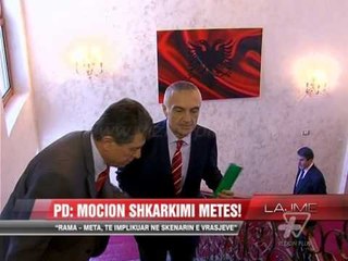 Basha e Berisha kërkojnë dorëheqjen e Metës - News, Lajme - Vizion Plus