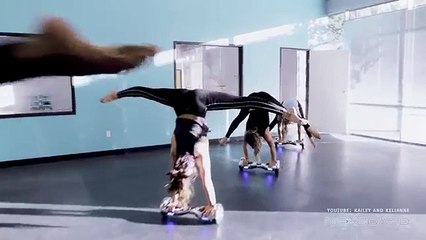 Sorry - Epic Acrobatic Hoverboard Dance Cover  Acrobots  justinbieber