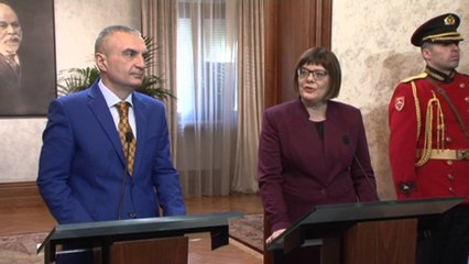 KRYETARJA E PARLAMENTIT SERB, VIZITE NE TIRANE