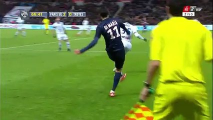 Lavyin Kurzawa 3_0 _ Paris Saint Germain - Troyes 28.11.2015 HD