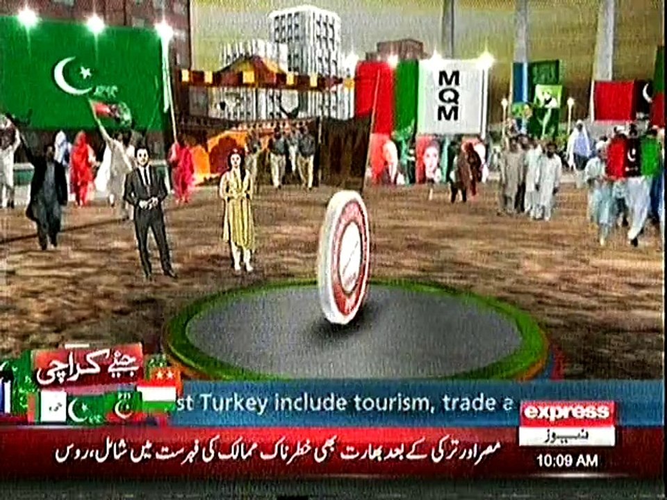 Pti imran khan 35000 logo ka intazam Express News 29 november 2015