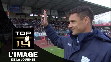 L'image de la journée – La présentation de Dan CARTER (R92) à Colombes - Saison 2015-2016