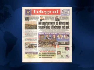 SHTYPI I DITES ME TITUJT KRYESORE TE FAQEVE TE PARA TE GAZETAVE SHQIPTARE E PREMTE 6 MARS 2015