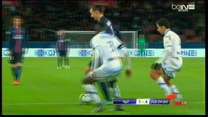 أهداف مباراة باريس سان جيرمان وتروا في الدوري الفرنسي