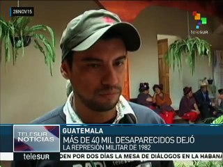 Guatemala: siguen entregando restos de víctimas de represión militar