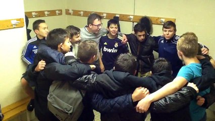 La victoire d'un groupe  aller les U15