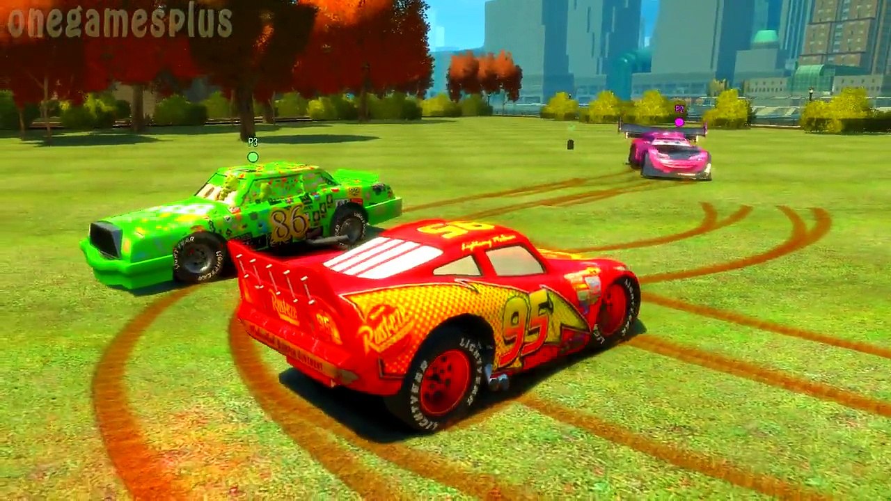 Frozen Elsa Spider Man Hulk Lightning McQueen Boost Chick Hicks Disney cars Nursery Rhymes